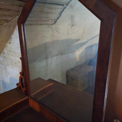 LOT 1: 6 Drawer Dresser, Vanity, and Nightstand