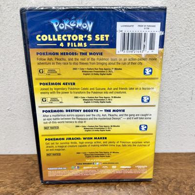 Pokémon 4 Film DVD - NIB