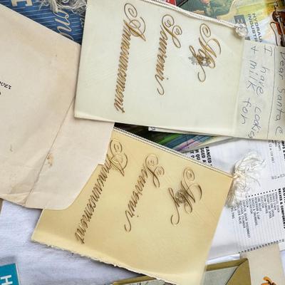 Huge collection of vintage hotel soaps!!! Interesting ephemera