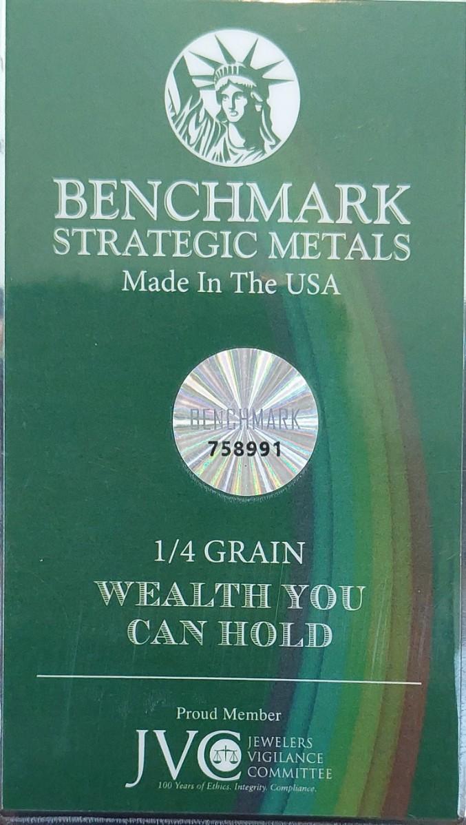 Gold 1/4 Grain