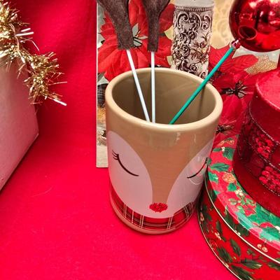 Christmas Decor - Faux pine garland - wreath making supplies - and more