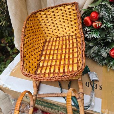 Christmas Decor - Faux pine garland - wreath making supplies - and more
