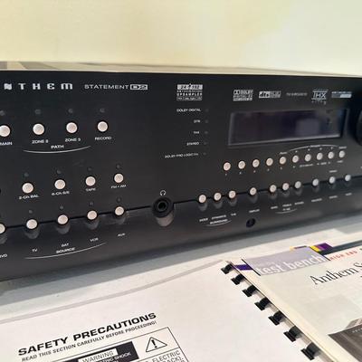 Anthem Statement D2 Pre/Pro Home Theater Processor – Audiophile THX / HDMI High-End