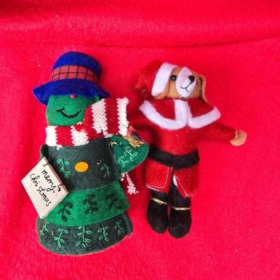 Lots of Christmas Decor - ornaments - collectibles - snowmen -10" fiber optic Santa - candles and more
