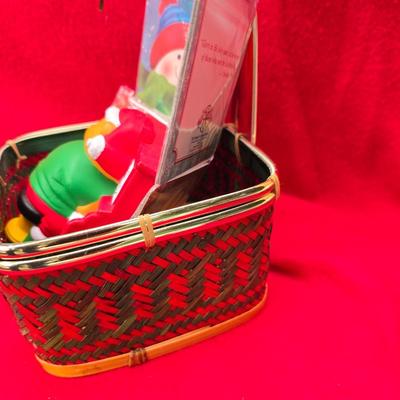 Lots of Christmas Decor - ornaments - collectibles - snowmen -10" fiber optic Santa - candles and more