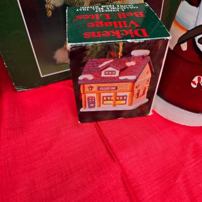 Lots of Christmas Decor - ornaments - collectibles - snowmen -10" fiber optic Santa - candles and more