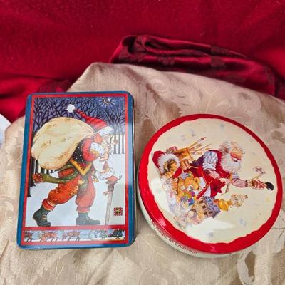 Lots of Christmas Decor - ornaments - collectibles - snowmen -10" fiber optic Santa - candles and more