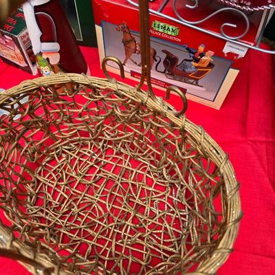 Lots of Christmas Decor - ornaments - collectibles - snowmen -10" fiber optic Santa - candles and more