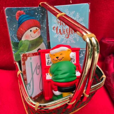 Lots of Christmas Decor - ornaments - collectibles - snowmen -10" fiber optic Santa - candles and more