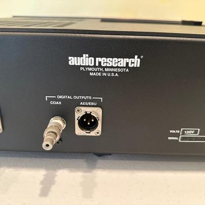 Audio Research Reference CD7 Vacuum Tube CD Player with Remote & Manual