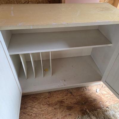 Cute vintage farm style storage cabinet - could use re-finishing