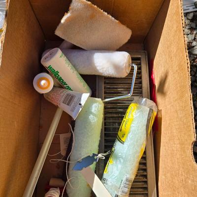 Home maintenance and painting supplies
