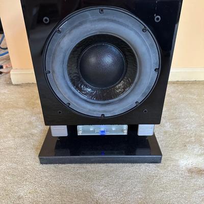 REL Acoustics R-305 Sub-Bass System – High-End Powered Subwoofer w/ Manual