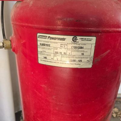 Coleman Powermate 90OSI Air Compressor - needs work