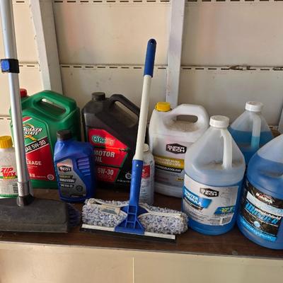 Automotive fluids - and squeegees
