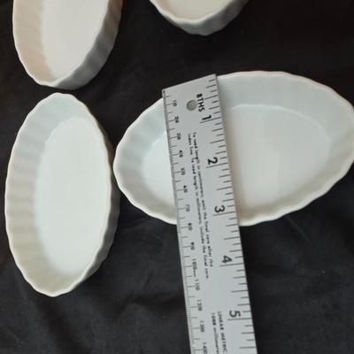 Bonjour Casserole dish and a partial set of Churchill dinnerware