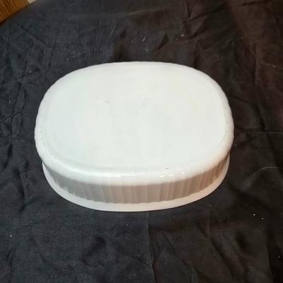 Bonjour Casserole dish and a partial set of Churchill dinnerware