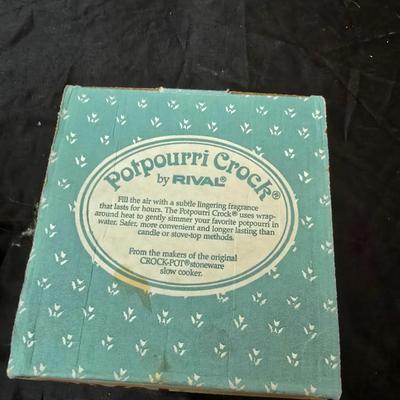 Orville Redenbacher's popcorn maker and two small electric Crockpots