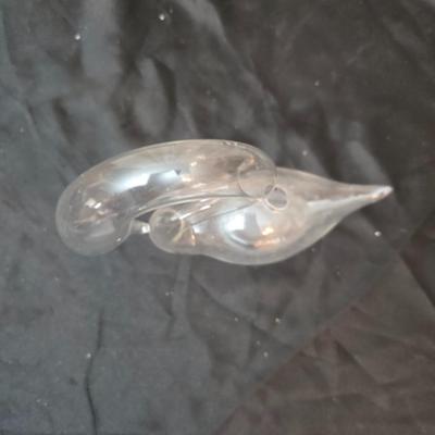 Decorative Clear Glass wear - Avon vase - glass blown swan - heavy pitcher and more