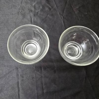 Vintage pressed and etched glassware - covered candy dish - Avon vase - etched bowl and more