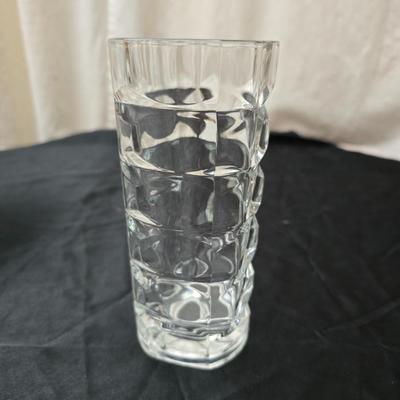 Vintage pressed and etched glassware - covered candy dish - Avon vase - etched bowl and more