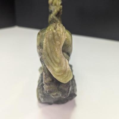 Vintage Hand Carved Steatite Stone Horse Figure