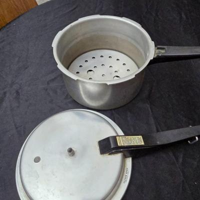 Two Mirro-Matic Pressure cookers