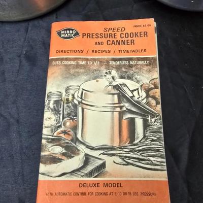 Two Mirro-Matic Pressure cookers
