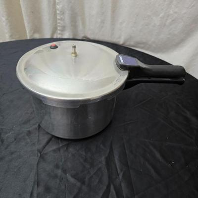 Two Mirro-Matic Pressure cookers