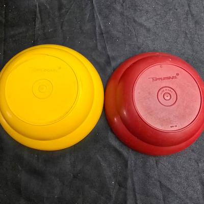Colorful Tupperware brand food storage containers - complete Mini Pak n carry lunchbox!