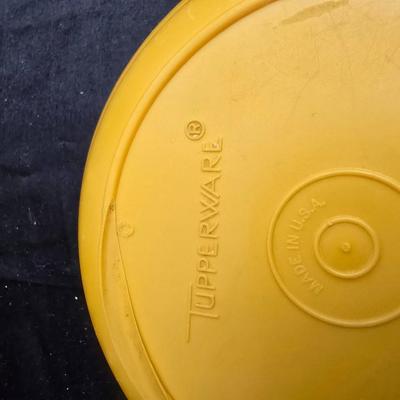 Colorful Tupperware brand food storage containers - complete Mini Pak n carry lunchbox!