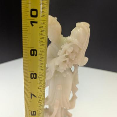 Vintage Chinese Soapstone Figure Kwan Yin Guan Yin Woman Female Figure
