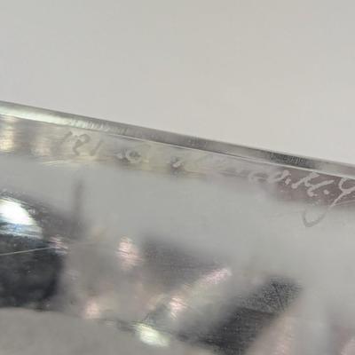 Mats Jonasson Signature Collection Signed Crystal Polar Bear