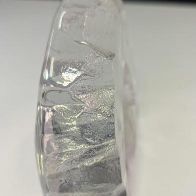 Mats Jonasson Signature Collection Signed Crystal Polar Bear