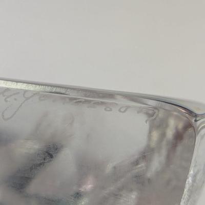 Mats Jonasson Signature Collection Signed Crystal Polar Bear