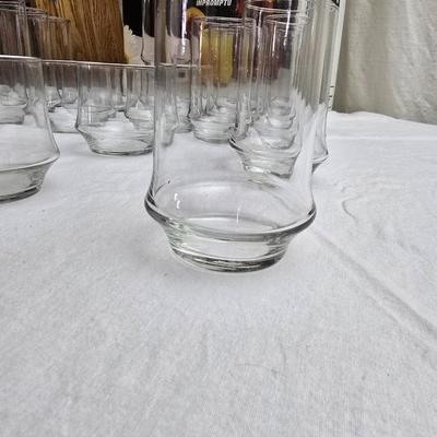 24 piece Libbey Impromptu glasses - Complete set