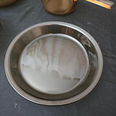 Corning Vision ware Glass saucepans with bakeware