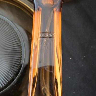 Corning Vision ware Glass saucepans with bakeware