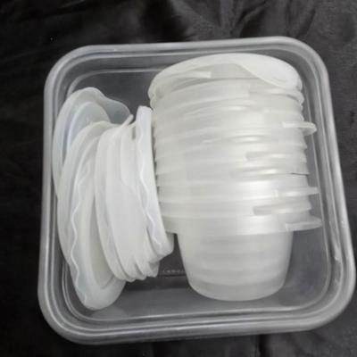 Variety of plastic Food storage containers with lids