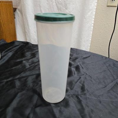 Variety of plastic Food storage containers with lids