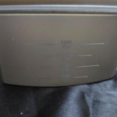 Variety of plastic Food storage containers with lids