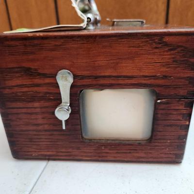 Vintage Alfred Plasschaert Pigeon Racing Clock Numbered 71080 Untested