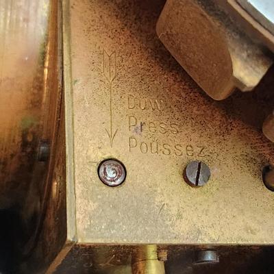 Vintage Alfred Plasschaert Pigeon Racing Clock Numbered 71080 Untested