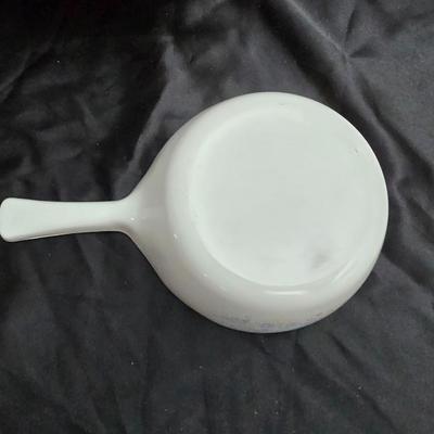 Chrome revere tea pot - corning ware casserole dishes - batter pitcher and more