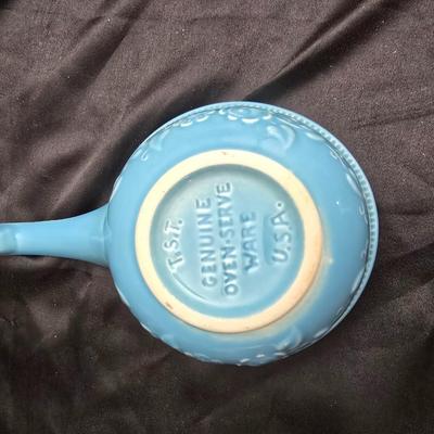 Chrome revere tea pot - corning ware casserole dishes - batter pitcher and more