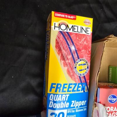 Plastic bags and Wraps with Straws
