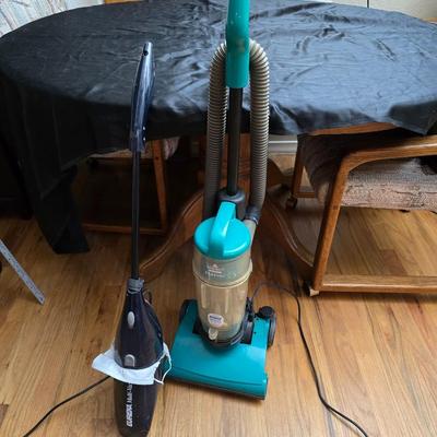 Bissell EasyVac and a Eureka Multi-vac
