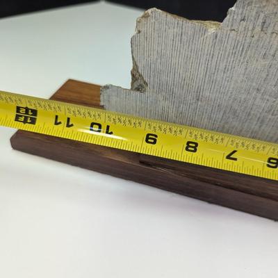 Vintage Apodruk Scrimshaw Rock