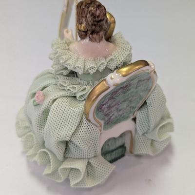 Irish Dresden Lace Doll "Christine" Celtic Melodie Emerald Collection