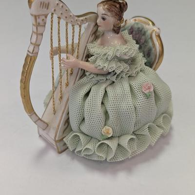Irish Dresden Lace Doll "Christine" Celtic Melodie Emerald Collection